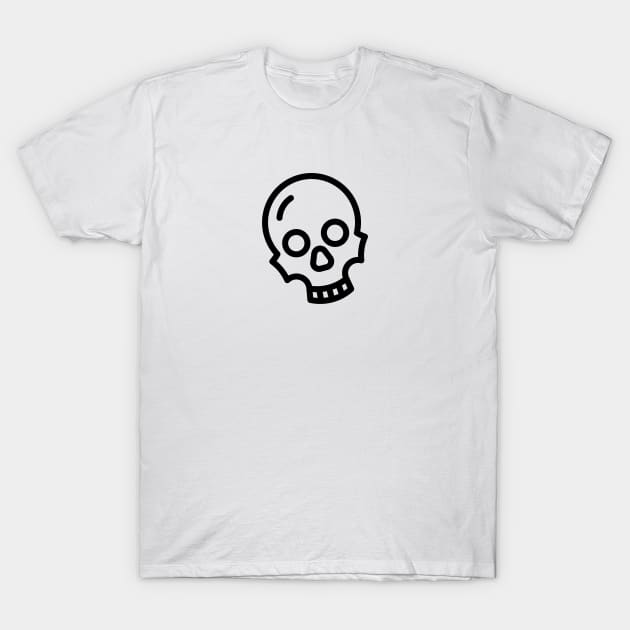 Lil' Skull - 1 T-Shirt by NeverDrewBefore